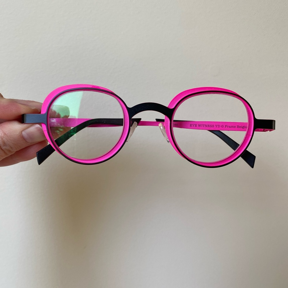 Theo eyewear eye witness YD frame in color 386.